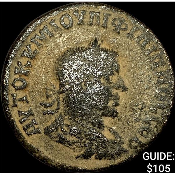 Roman Provincial 98-270 AD Bronze Dupunwaius NEARLY UNCIRCULATED