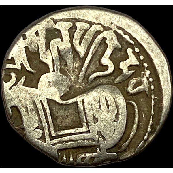 India Rajput 700-1000 AD Silver Jital NEARLY UNCIRCULATED