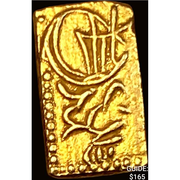 1832-1858 Japan Gold 2 Shu .052oz  CLOSELY UNCIRCULATED