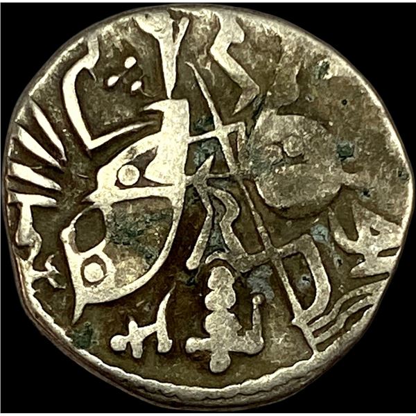 India Rajput 700-1000 AD Silver Jital NEARLY UNCIRCULATED