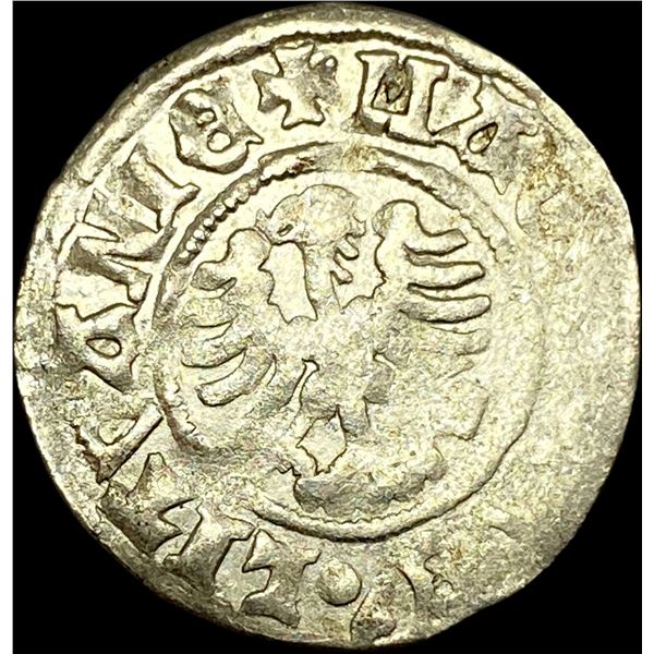 1500s-1600s Lithuria Silver Grosz CLOSELY UNCIRCULATED
