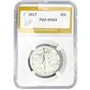 Image 1 : 1917 Walking Liberty Half Dollar PGA MS64MS64