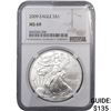 Image 1 : 2009 American Silver Eagle Dollar NGC MS69
