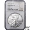 Image 1 : 2021 American Silver Eagle Dollar NGC MS69 Eagle Landing