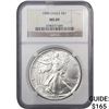 Image 1 : 1988 American Silver Eagle Dollar NGC MS69