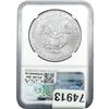 Image 2 : 2021 American Silver Eagle Dollar NGC MS70