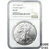 Image 1 : 2021 American Silver Eagle Dollar NGC MS69