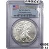 Image 1 : 2011 American Silver Eagle Dollar PCGS MS70 25th Anniv.