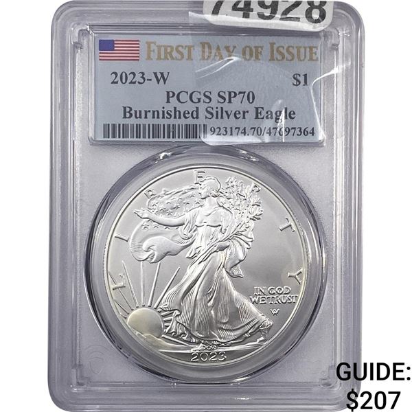 2023-W Walking Liberty Dollar PCGS SP70 Burnished