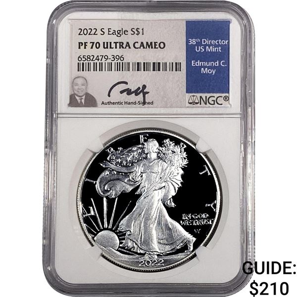 2022-S Walking Liberty Dollar NGC PF70 UC