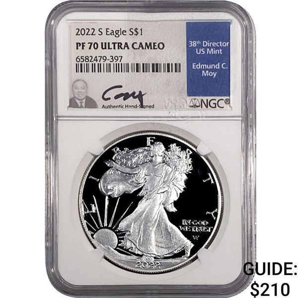 2022-S Walking Liberty Dollar NGC PF70 UC