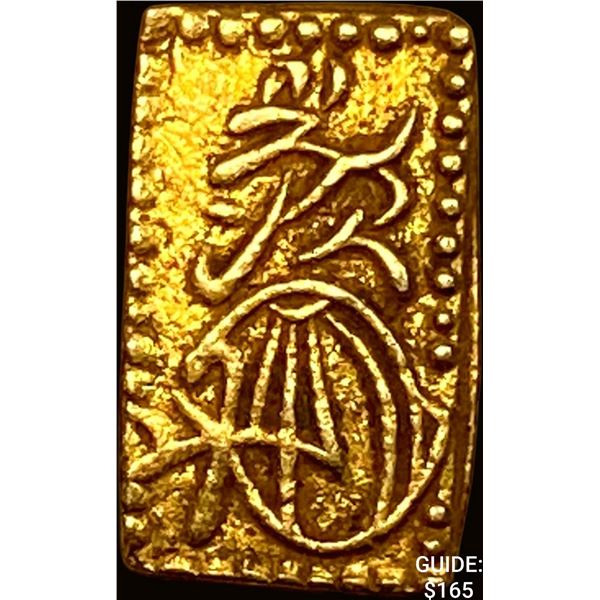 1832-1858 Japan Gold 2 Shu .052oz  CLOSELY UNCIRCULATED