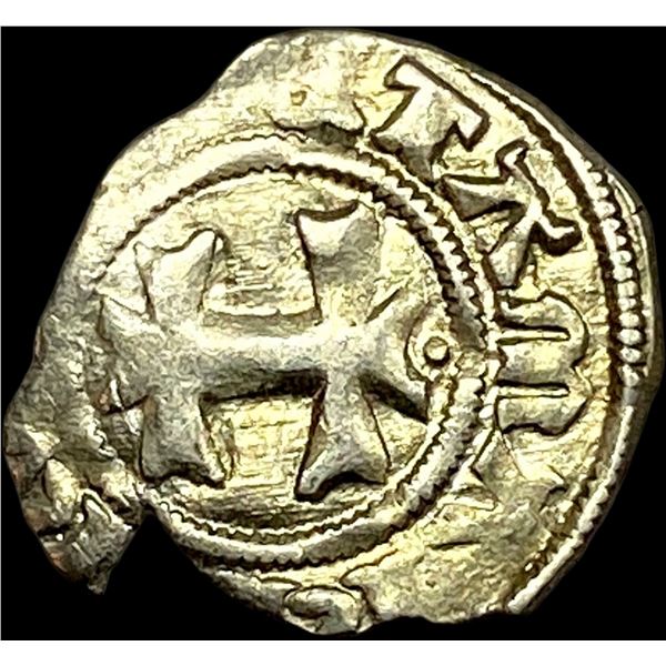 1386-1395 Hungary Silver Denar CLOSELY UNCIRCULATED