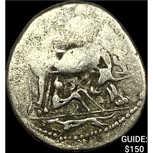 Illyria 260/167-98 BC Silver Drachm NEARLY UNCIRCULATED