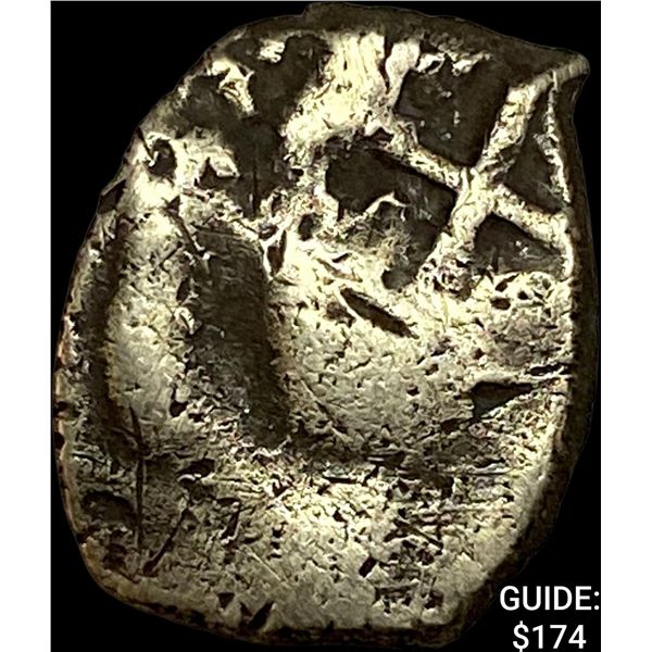 1500s-1600s Spanish Colonial Silver Cob NEARLY UNCIRCULATED