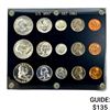Image 1 : [15 Coins] 1961 Liberty U.S. Mint/PF Sets