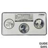 Image 1 : [3 Coins] 2006-W,P Silver Eagle MS/PFUC/RP NGC