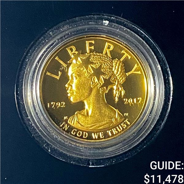 2017-W $100 Gold American Liberty 1oz