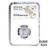 Image 1 : Roman Valerian I, AD 253-260 BI Dbl-Denarius NGC VF