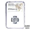 Image 1 : Roman Valerian I, AD 253-260 BI Dbl-Denarius NGC VF