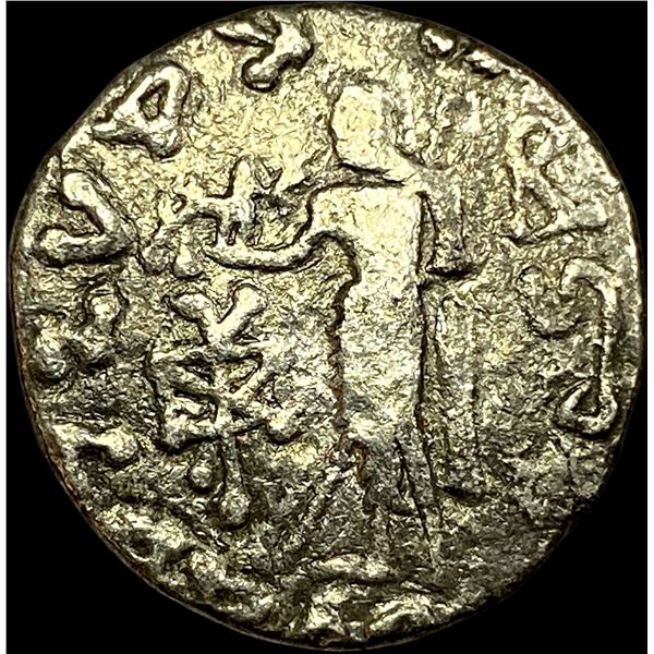 Indo-Scythian Aze 1/11-58 BC Silver Tetradrachm LIGHTLY CIRCULATED