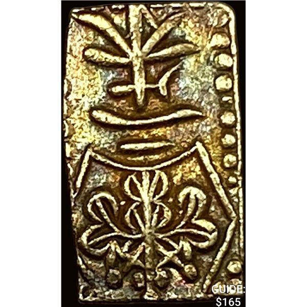 1832-1858 Japan Gold 2 Shu .052oz  CLOSELY UNCIRCULATED