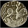 India Rajput 700-1000 AD Silver Jital NEARLY UNCIRCULATED