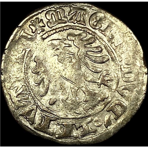 1500s-1600s Lithuria Silver Grosz CLOSELY UNCIRCULATED