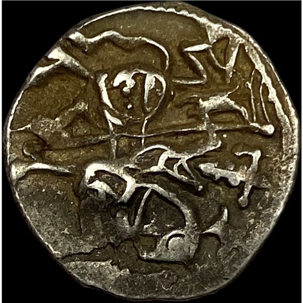 India Rajput 700-1000 AD Silver Jital NEARLY UNCIRCULATED