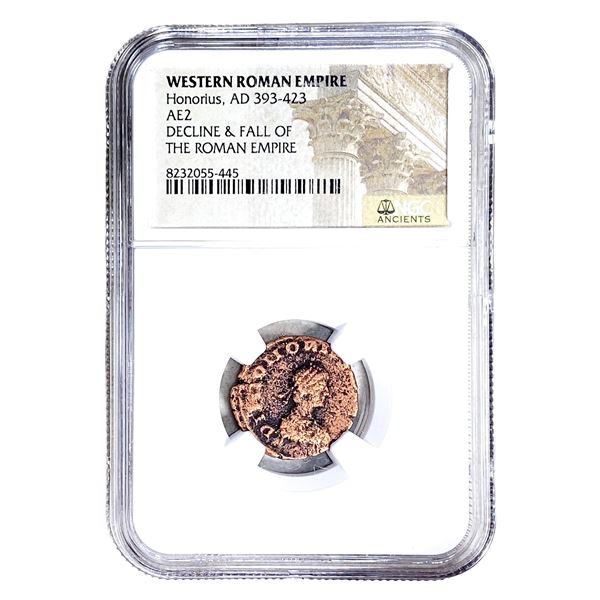 Western Roman Honorius, AD 393-423  NGC
