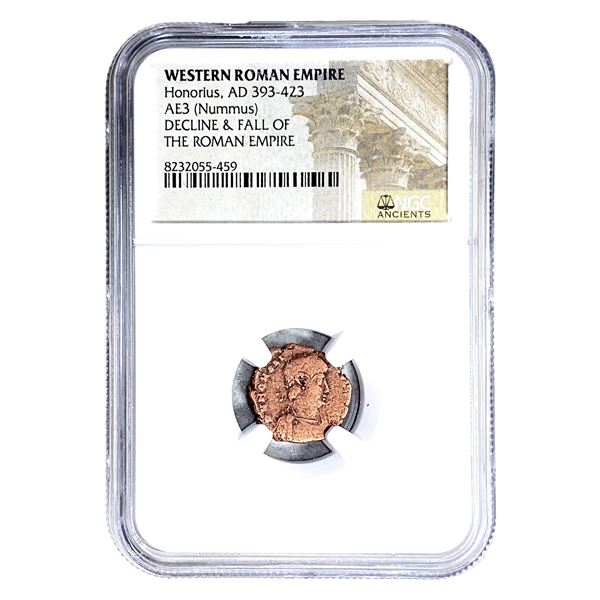 Western Roman Honorius, AD 393-423  NGC