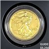 Image 1 : 2016 Gold Walking Liberity Half Dollar