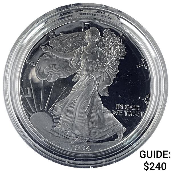 1994 1oz Proof Silver Eagle w/ Box