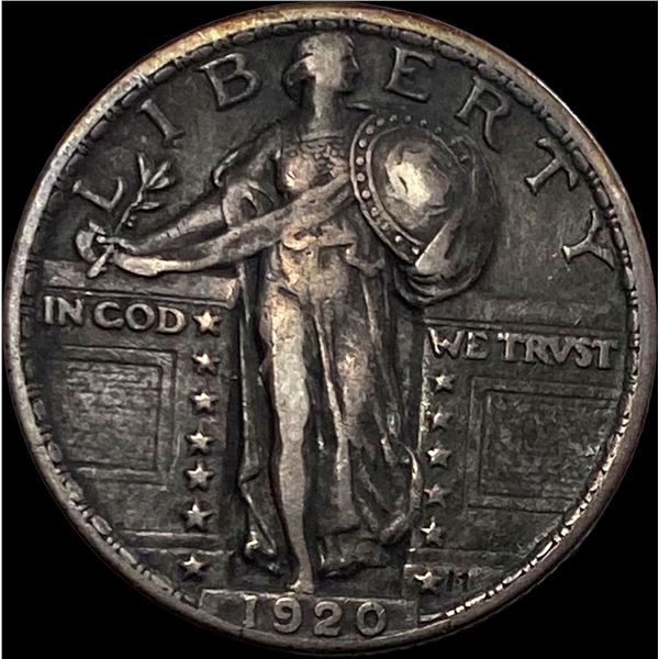 1920 Standing Liberty Quarter LIGHTLY CIRCULATED