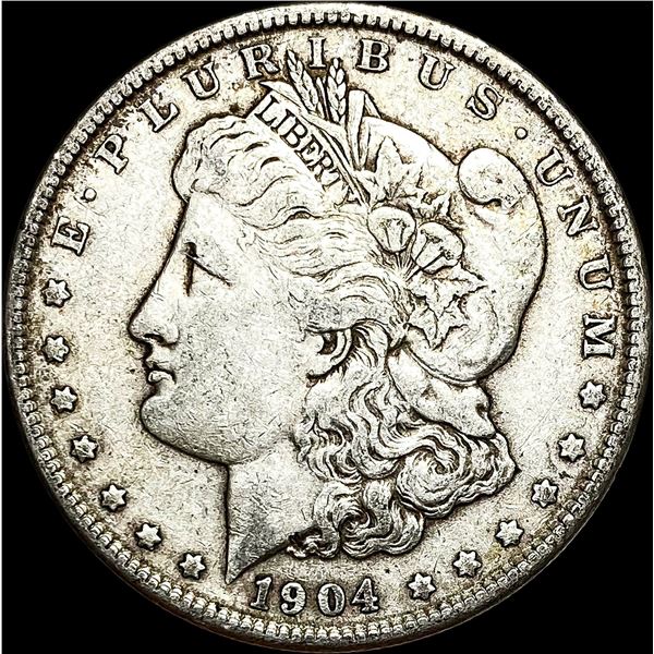 1904 Morgan Silver Dollar  LIGHTLY CIRCULATED