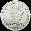 Image 1 : 1823 Capped Bust Half Dollar NEARLY UNCIRCULATED