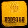 Image 2 : 1oz Gold Perth AU Perth Mint 1 oz Gold Bar  SUPERB GEM BU