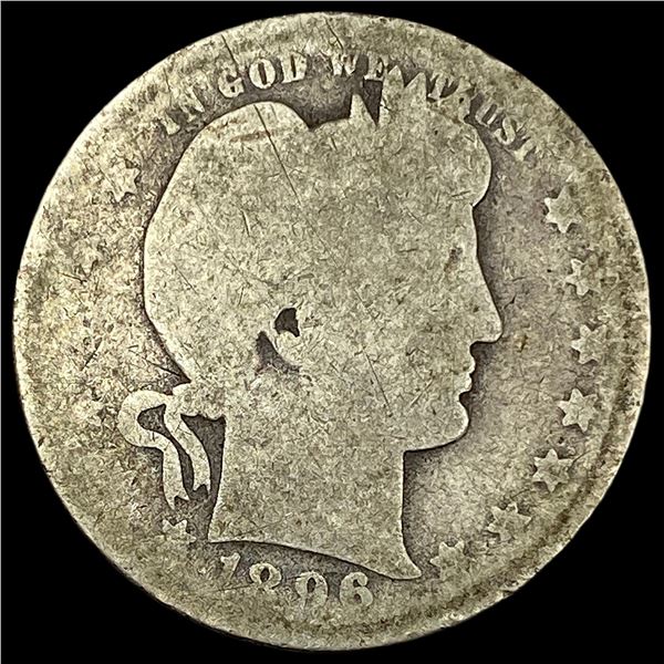 1906-O Silver Barber Half Dollar NICELY CIRCULATED