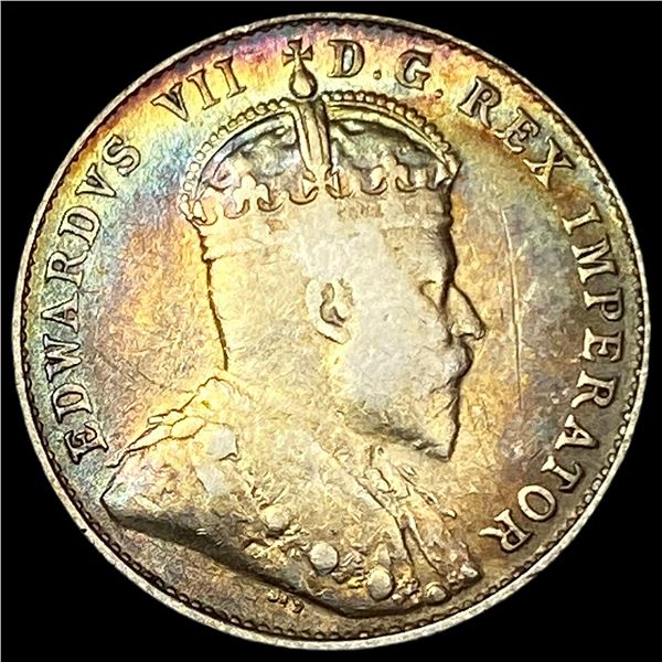 1903-H Silver 10 Cents Canada LIGHTLY CIRCULATED