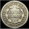 Image 2 : 1848 Silver Half Dime NICELY CIRCULATED