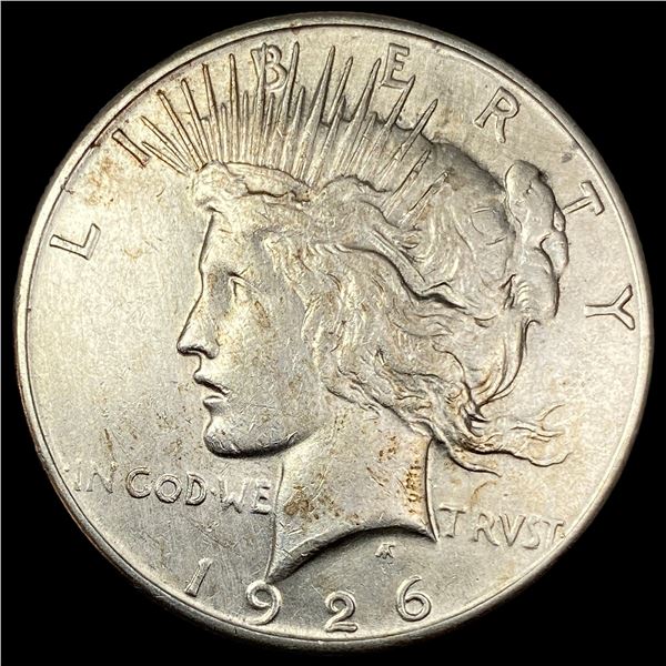 1926-S Silver Peace Dollar CLOSELY UNCIRCULATED