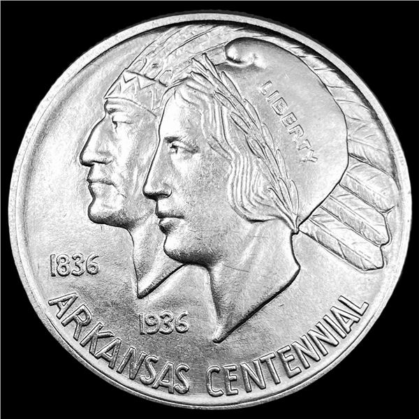 1939-D Silver Arkansas Centennial Half Dollar UNCIRCULATED