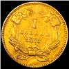 Image 2 : 1873 Gold $1 Indian Head Type 3 CLOSELY UNCIRCULATED