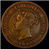 Image 1 : 1900 Canada Bronze 1 Cent H Mint Mark LIGHTLY CIRCULATED