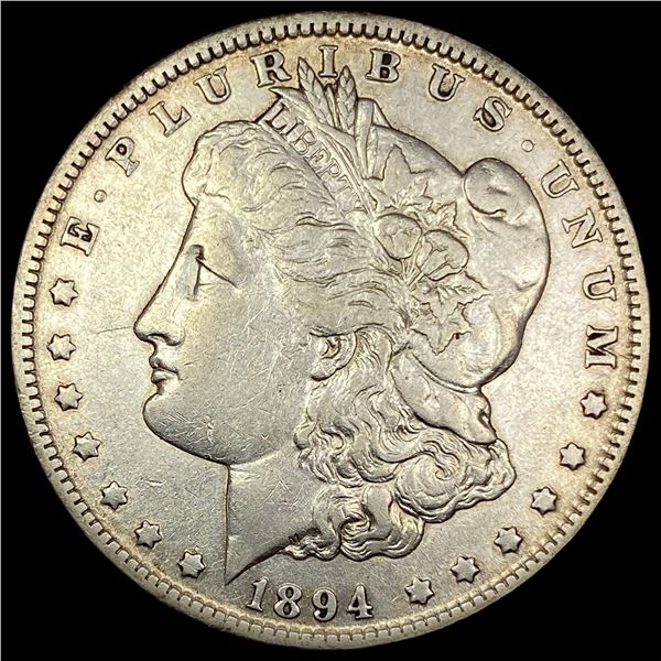 1894-O Silver Morgan Dollar NEARLY UNCIRCULATED