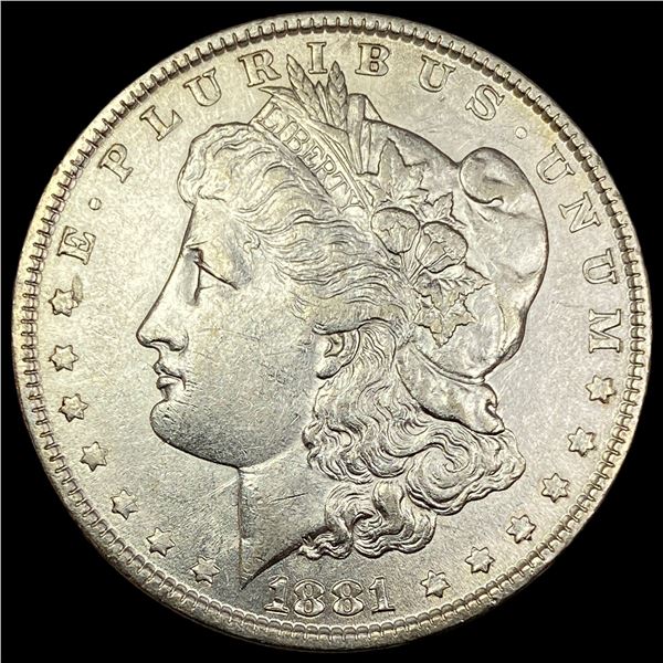 1881-S Silver Morgan Dollar CHOICE AU
