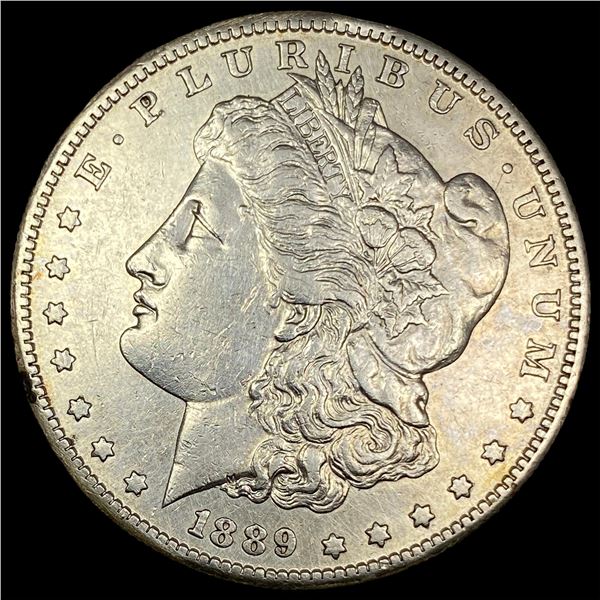 1889-S Silver Morgan Dollar CLOSELY UNCIRCULATED