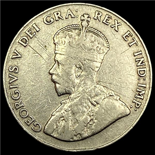 1925 Canada Nickel 5 Cents LIGHTLY CIRCULATED
