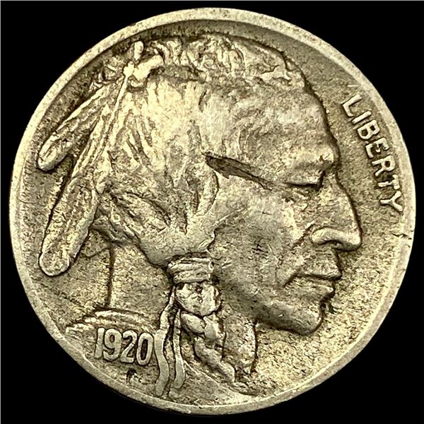 1920-D Buffalo Nickel NEARLY UNCIRCULATED