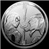 Image 1 : 2024 1oz Silver $2 Marvel Spider-Man SUPERB GEM BU